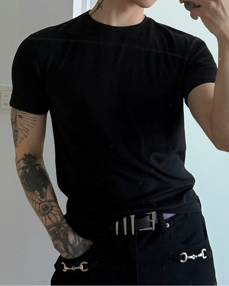 モードシンプルTシャツ 10031
