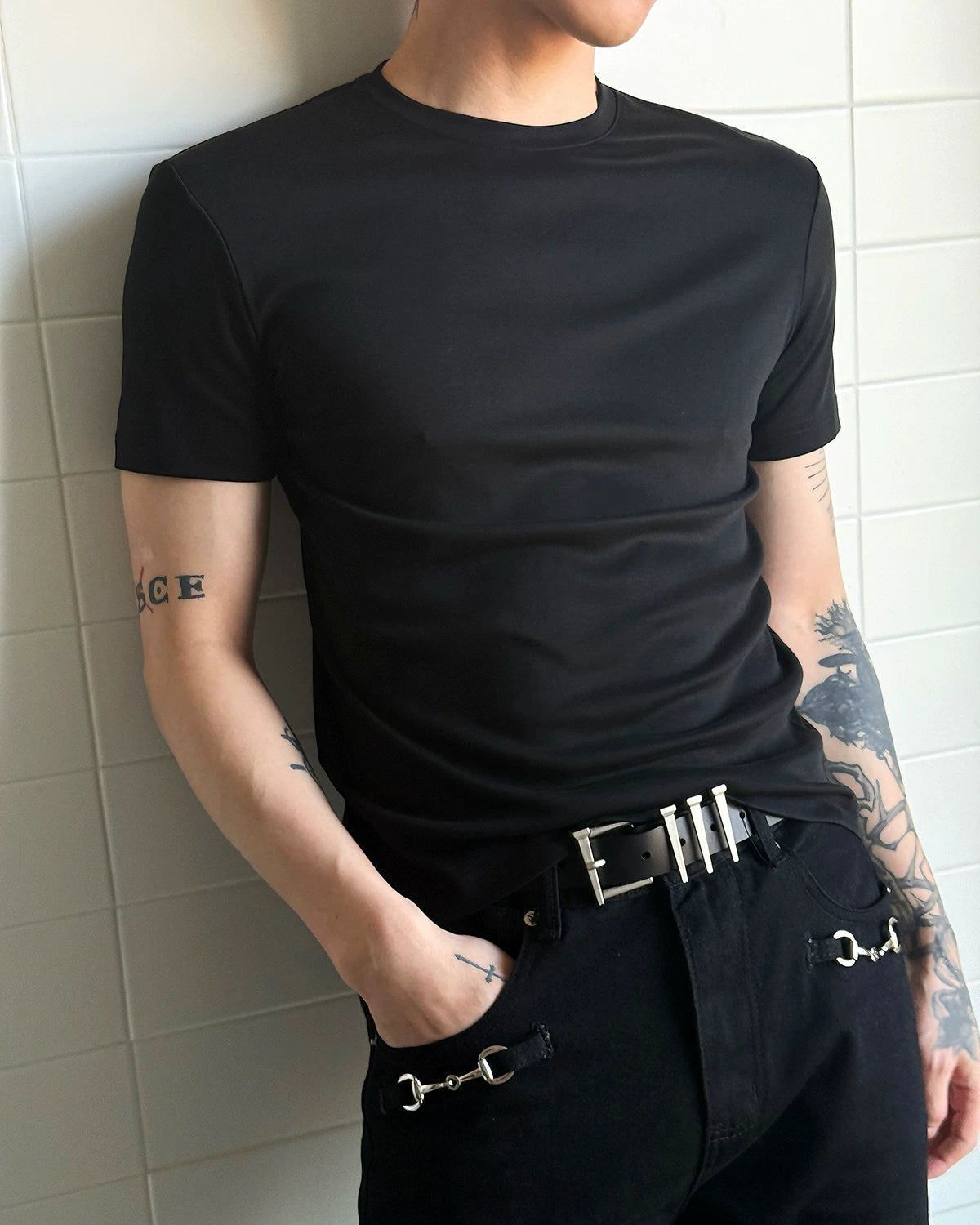 モードシンプルTシャツ 10031