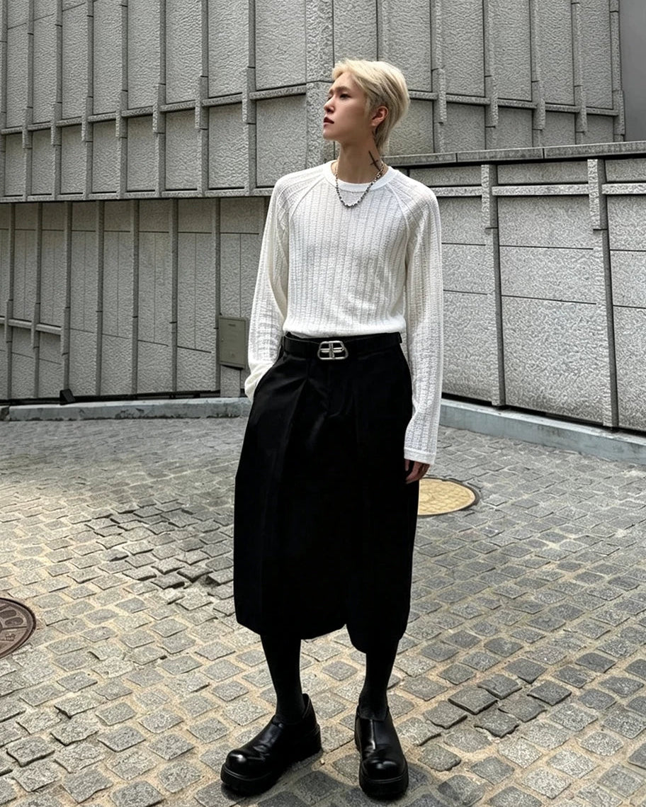 タイトシンプルTシャツ10130