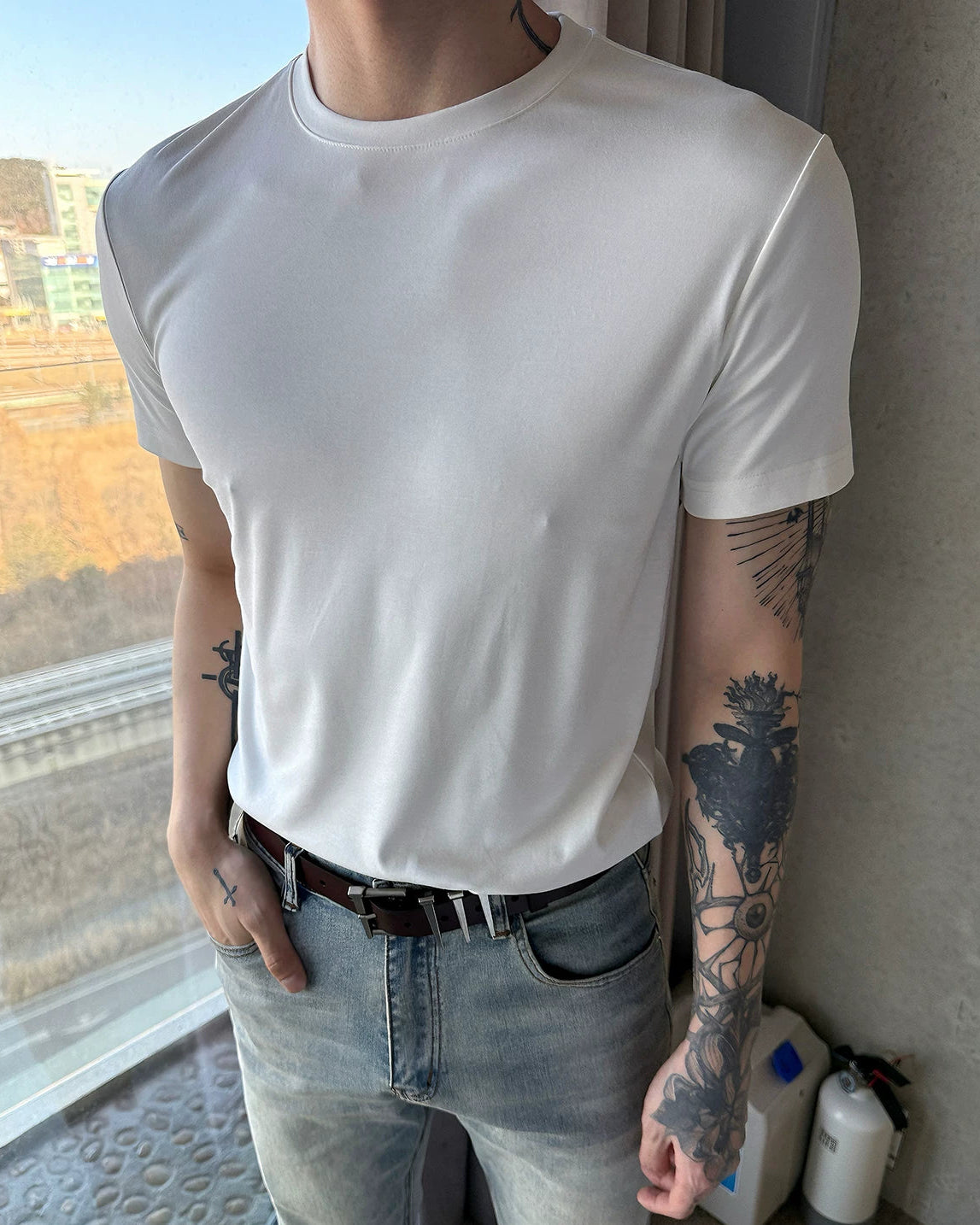 モードシンプルTシャツ 10031